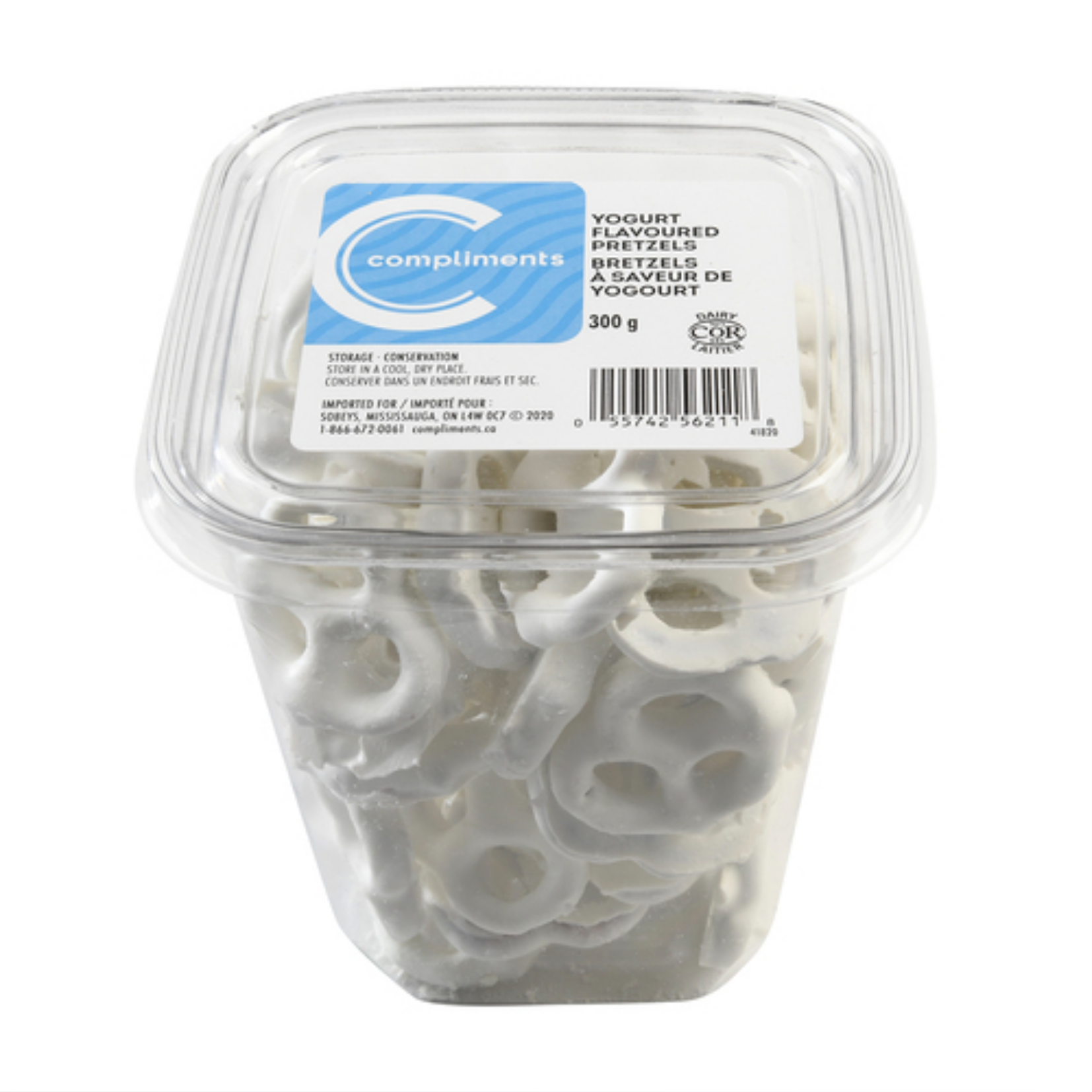 Compliments Yogurt Covered Pretzels 300g