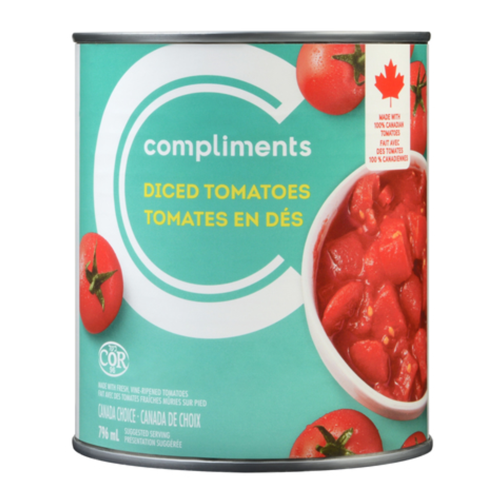 Compliments Diced Tomatoes 796ml