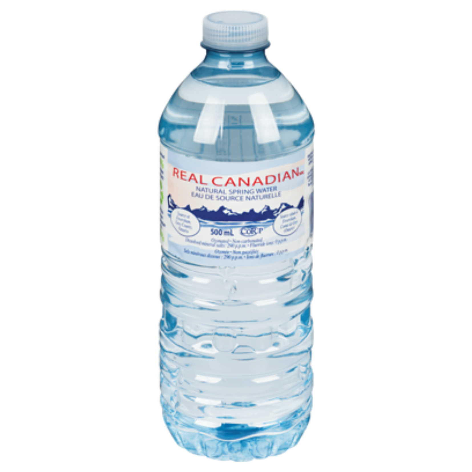 Real Canadian Spring Water Bottle 500ml