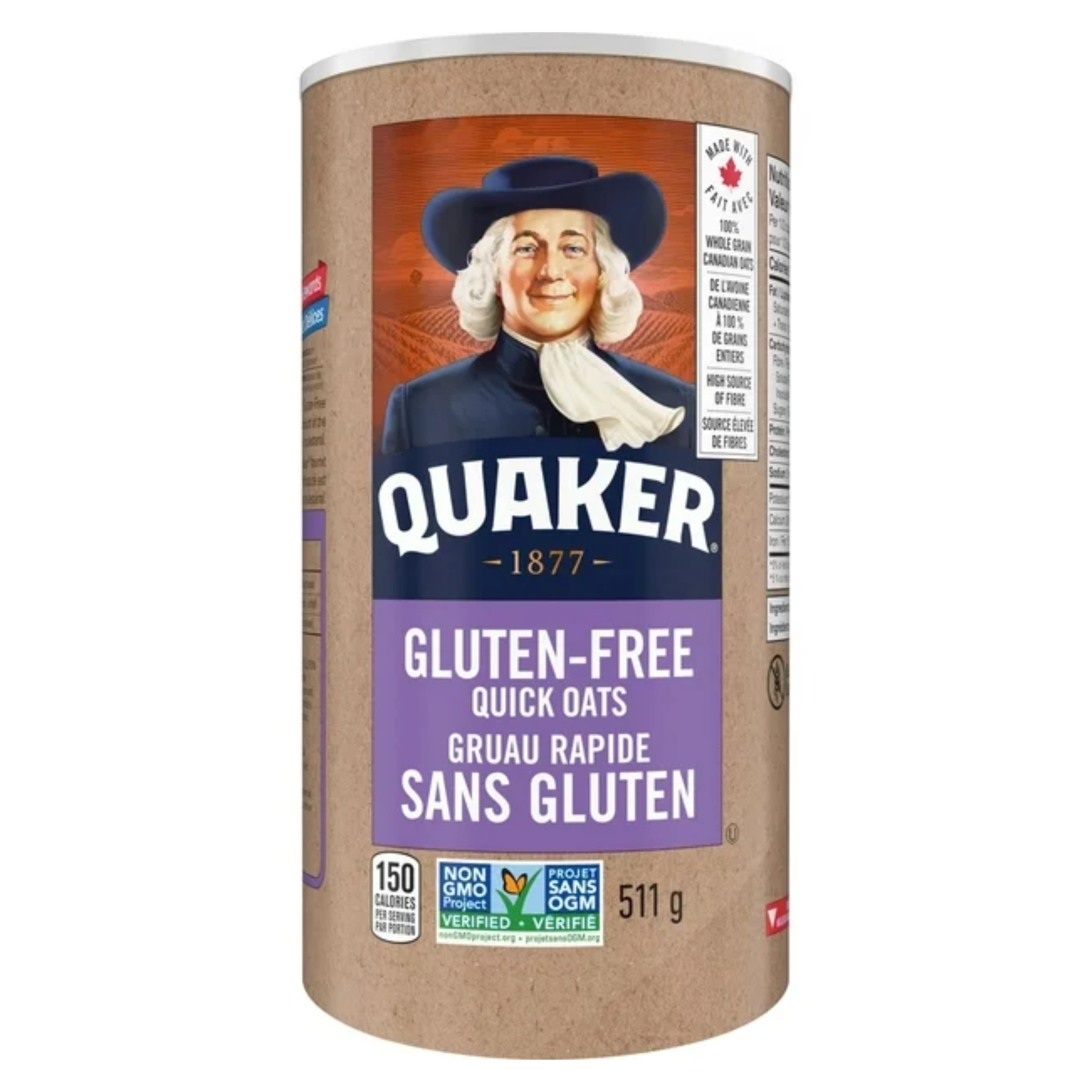 Quaker Gluten-Free Quick Oats 511g