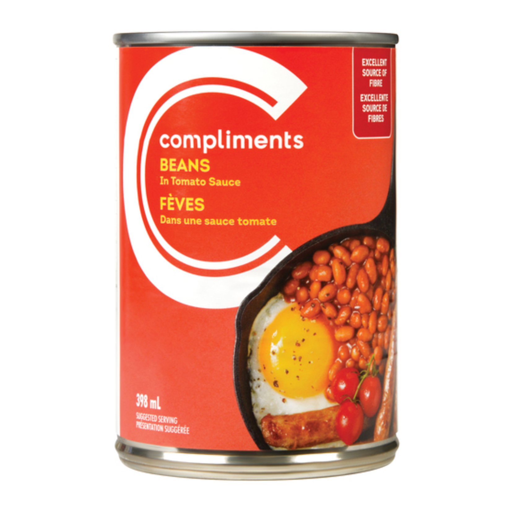 Compliments Tomato Sauce Beans 398ml