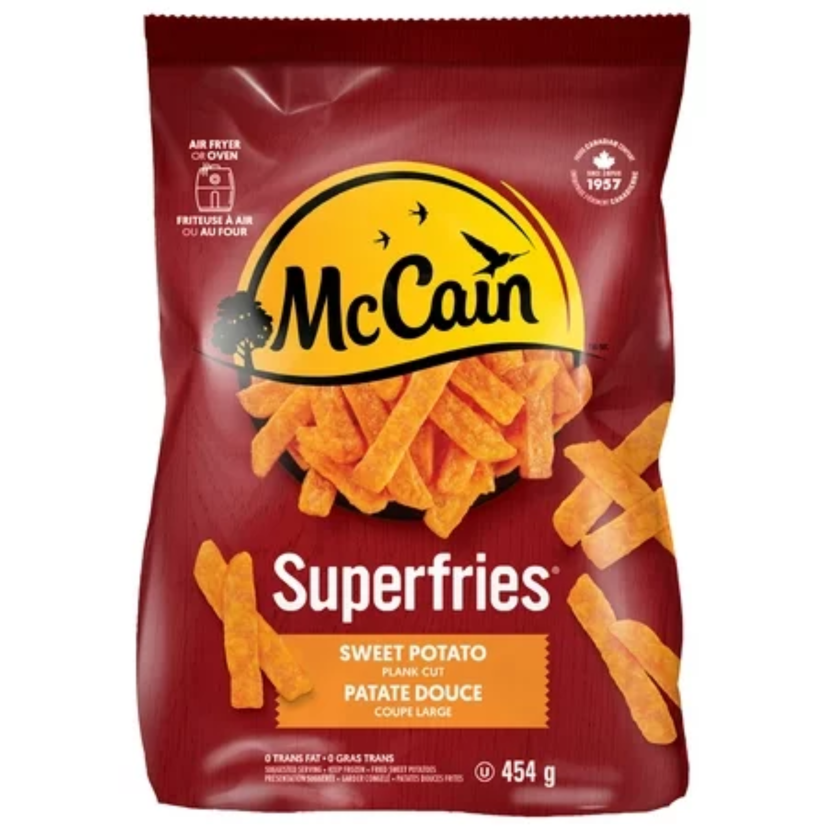 McCain Sweet Potato Plank Cut Fries 1.13 kg