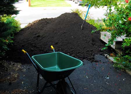 Topsoil  Delivered By The Yard