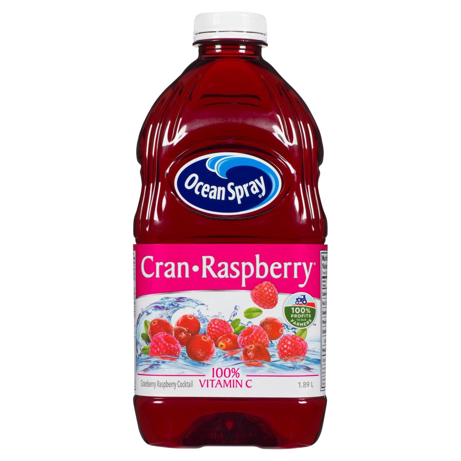 Ocean Spray Cran-Raspberry Juice 1.89L