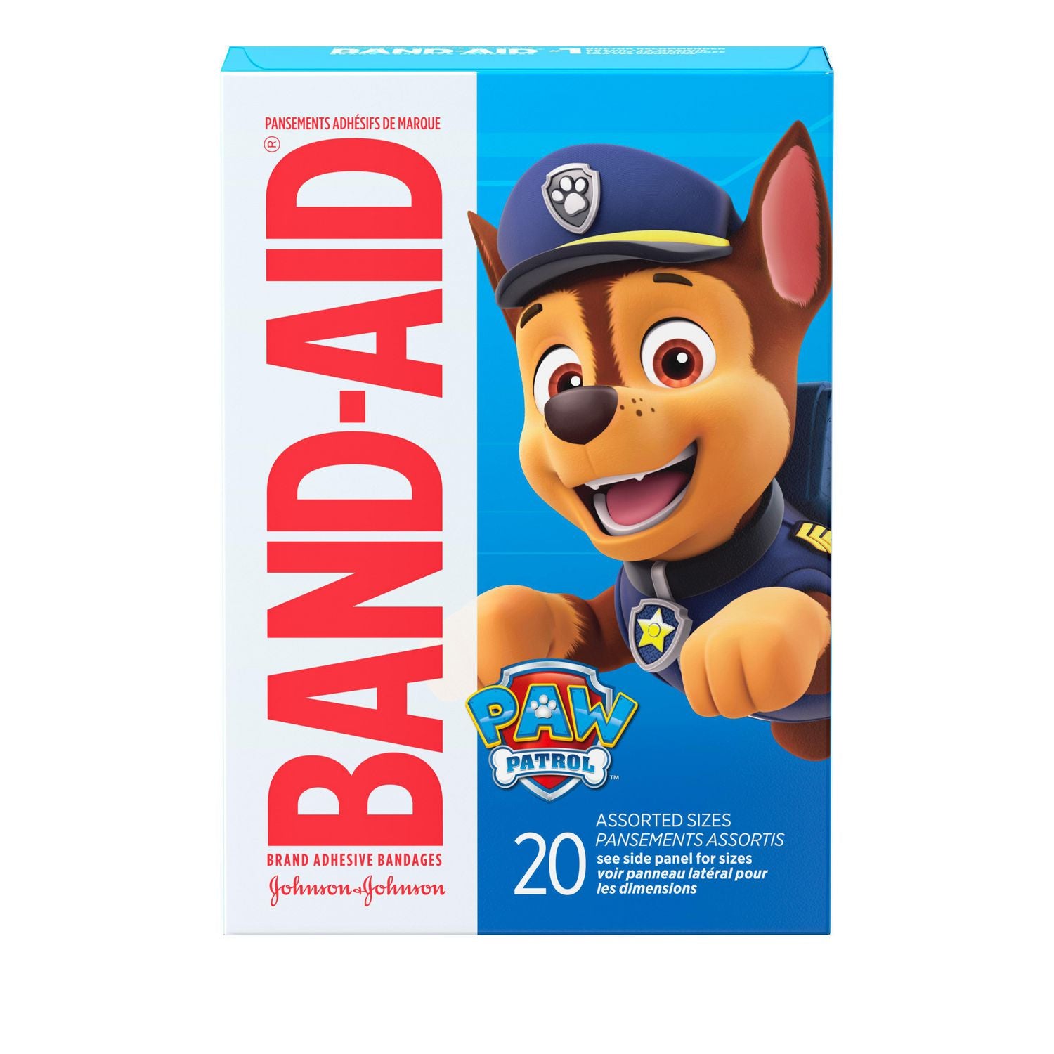 Johnson Paw Patrol Band Aids 20ct