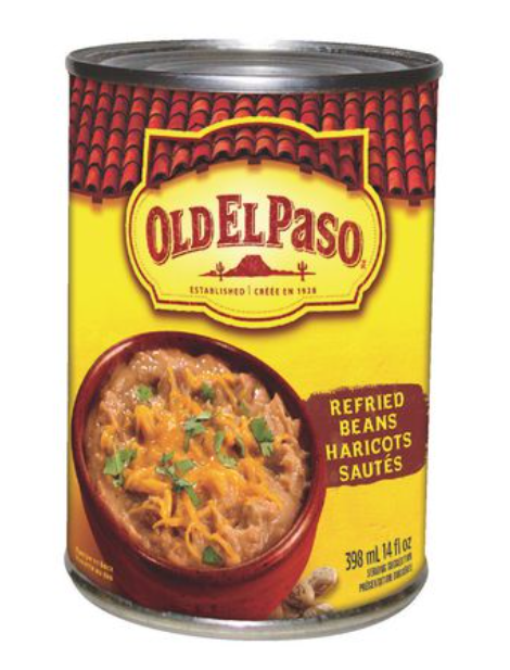 Old El Paso Refried Beans 398ml