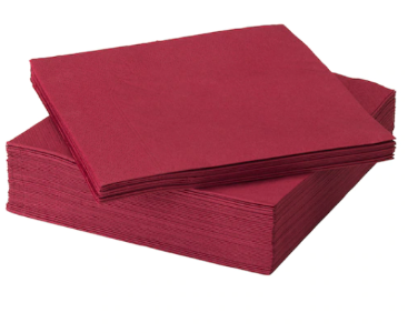 Ikea Red Dinner Napkins 50ct