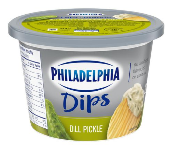 Philadelphia Dill Pickle Dip 340g
