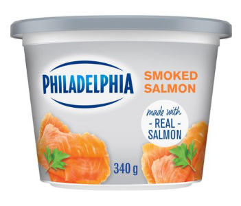 Philadelphia Smoked Salmon Cream Cheese 340g