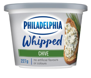 Philadelphia Whipped Chive Spread 227g