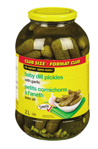 No Name Garlic Baby Dill Pickles 2L