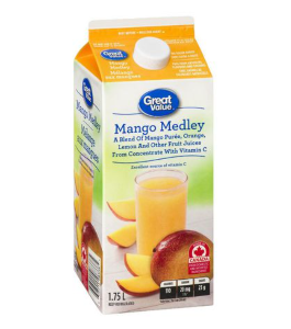 Great Value Mango Medley 1.75L