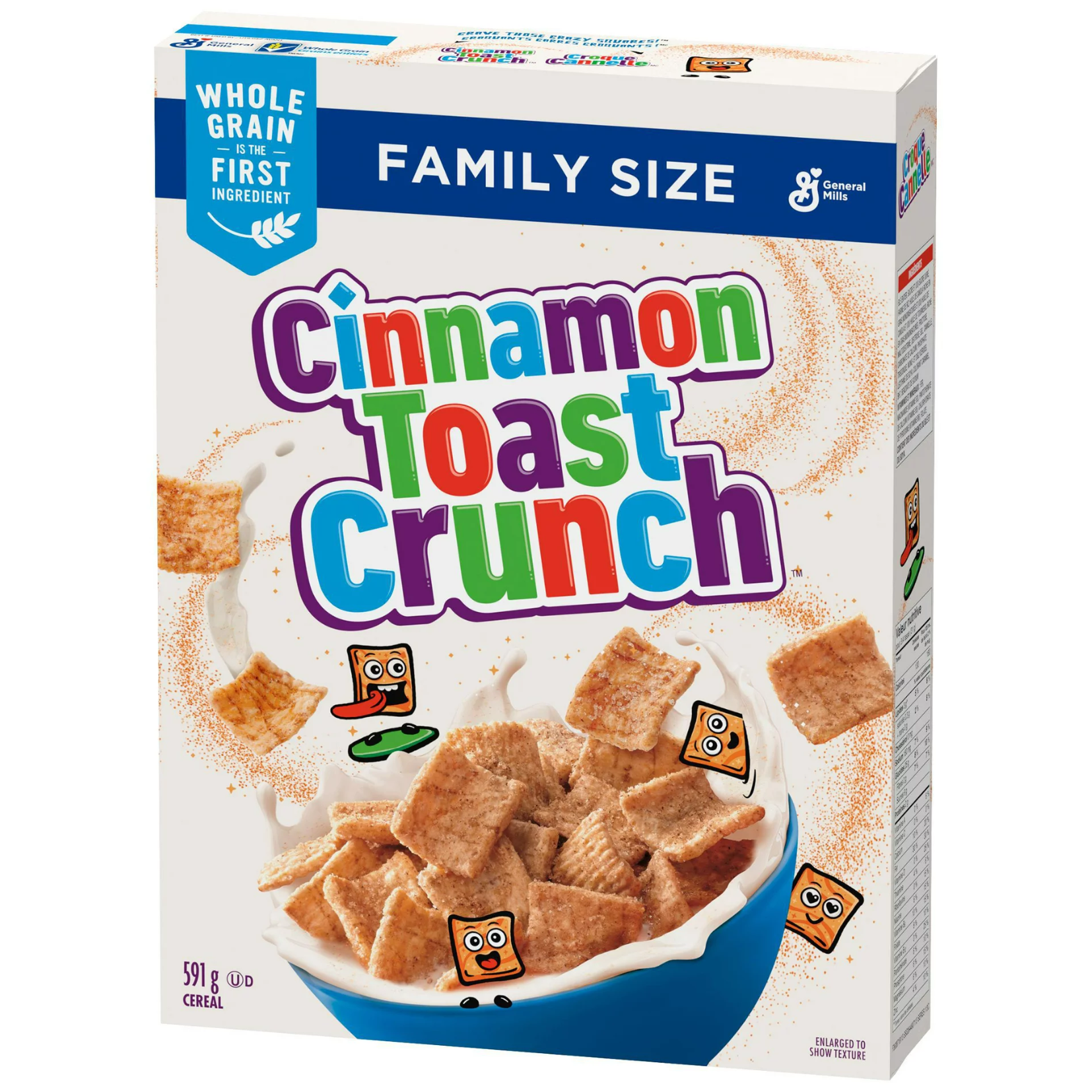 Cinnamon Toast Crunch Family Size Cereal 591g