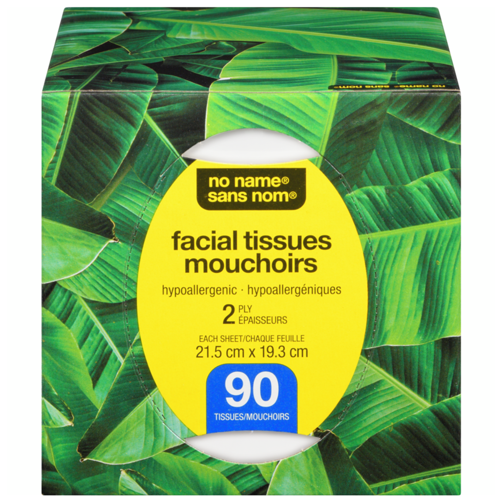 No Name 2 Ply Facial Tissue 90ct