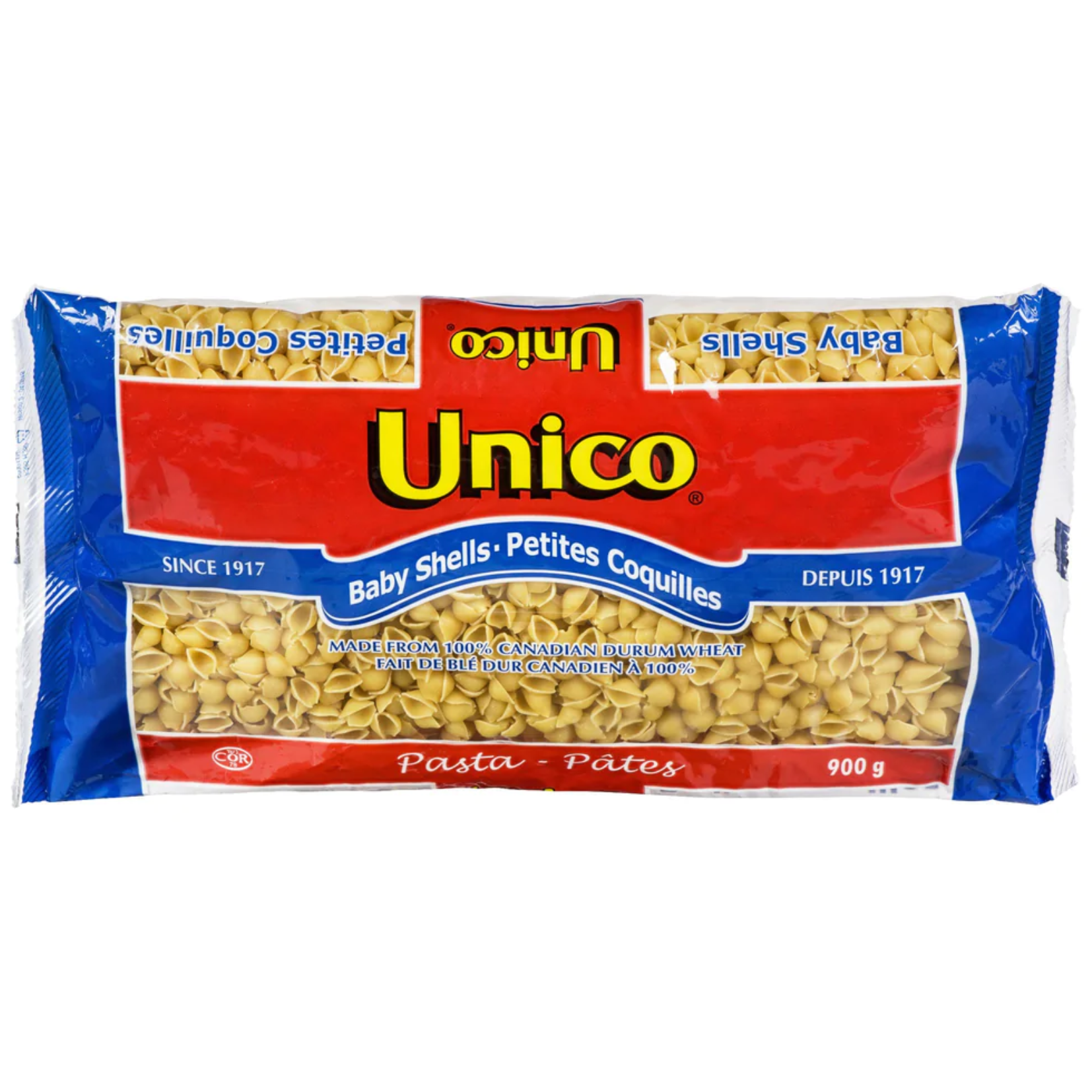 Unico Baby Shells Pasta 900g