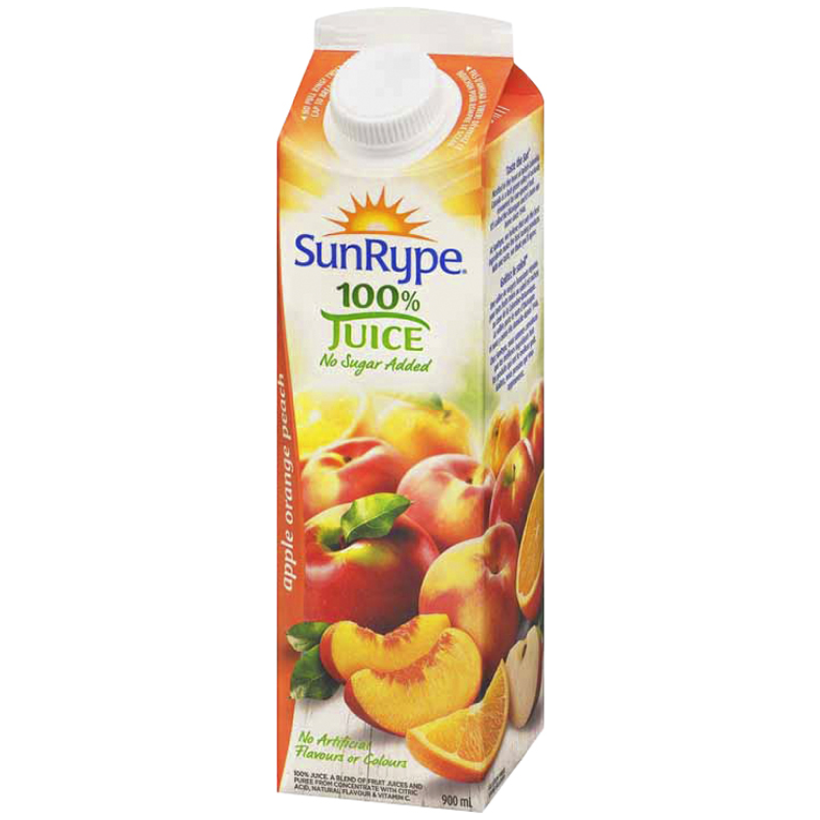 SunRype Apple Orange Peach Juice 900ml