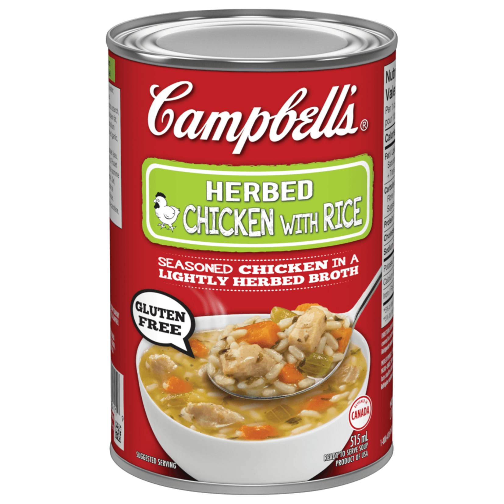 Campbell's Herbed Chicken With Rice Soup 515ml