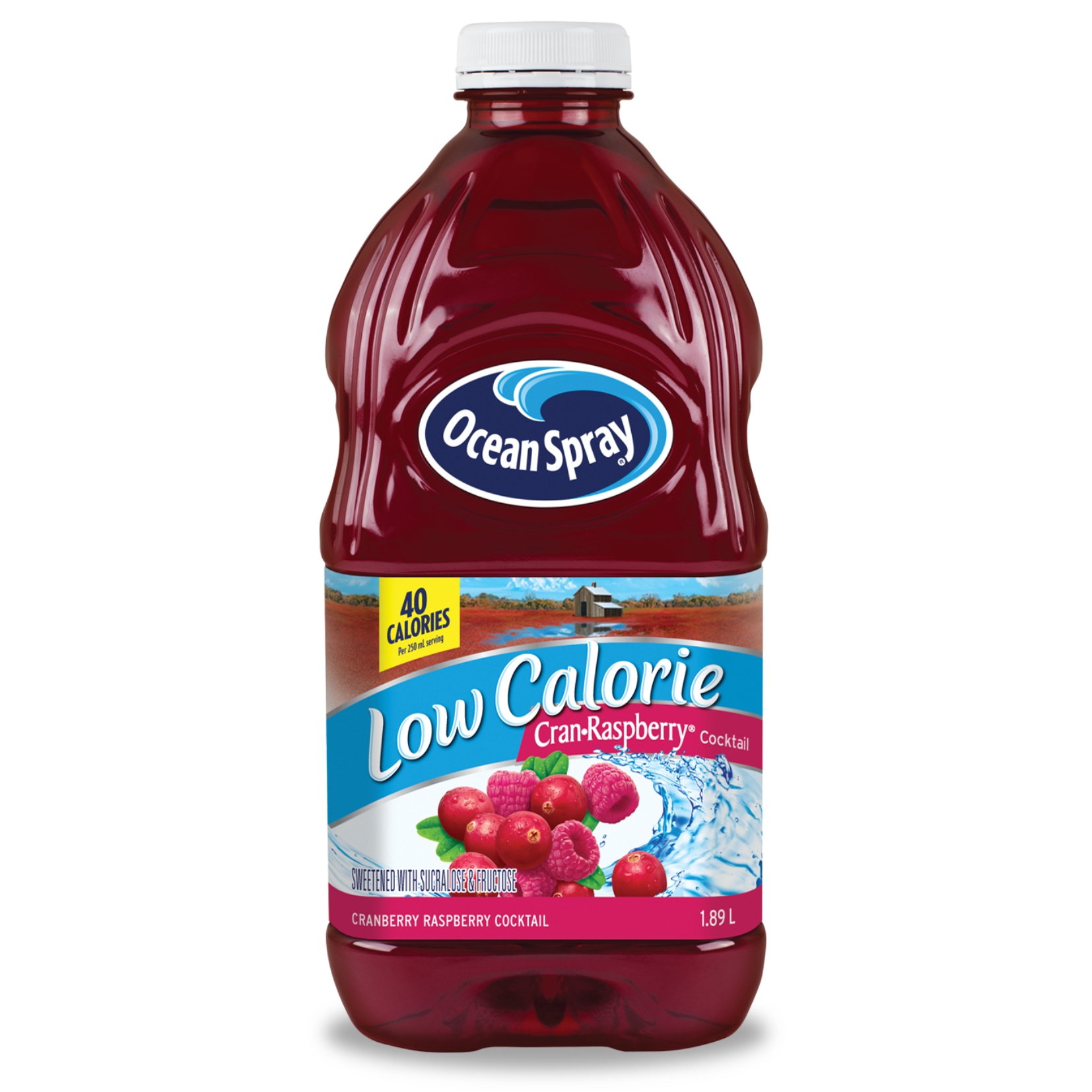 Ocean Spray Low Calorie  Cran-Raspberry Cocktail Juice 1.89L