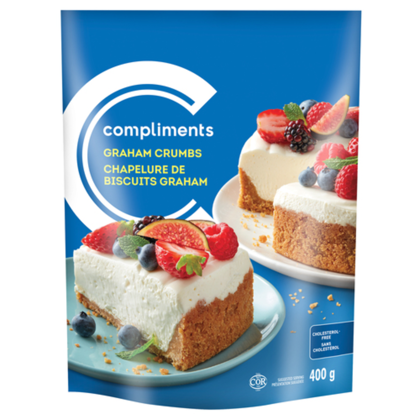 Compliments Honey Graham Crumbs 400g