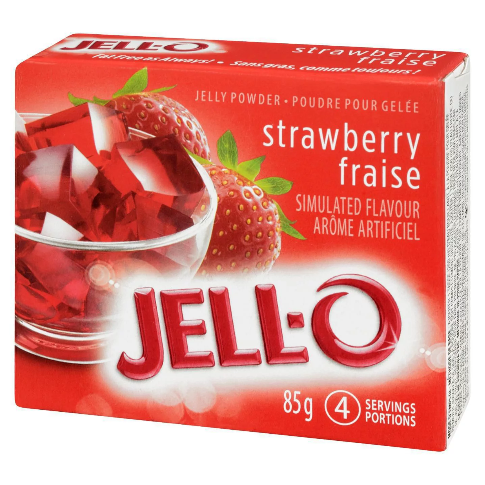 Jell-O Strawberry Jelly Powder  85g