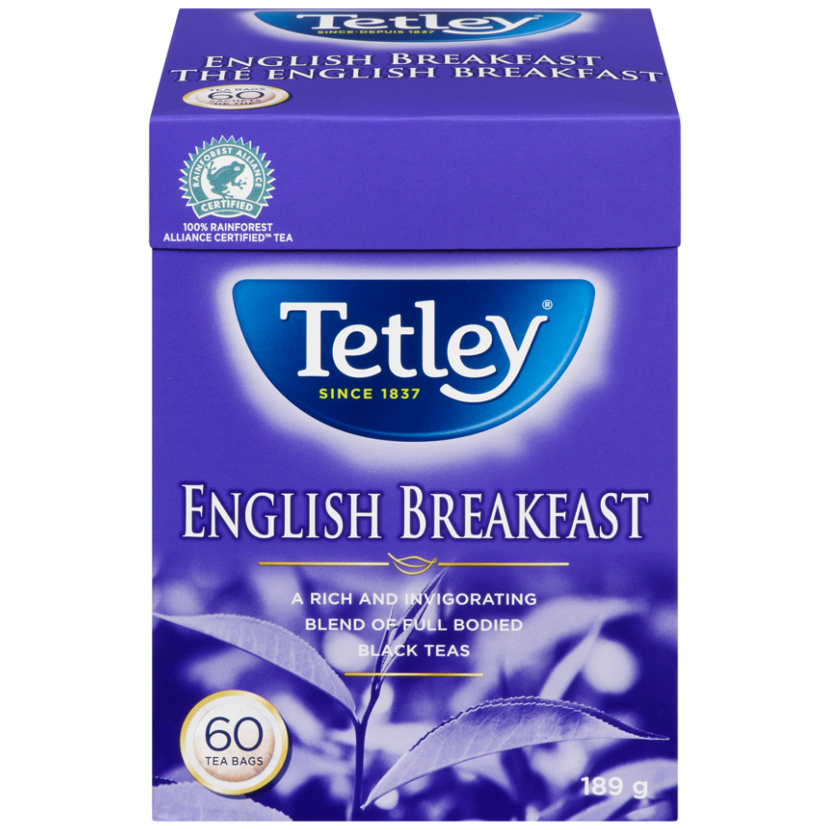 Tetley English Breakfast Tea 60ct