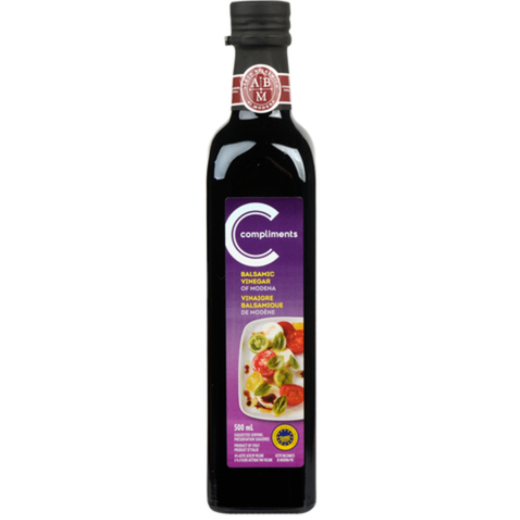 Compliments Of Modena Balsamic Vinegar 500ml