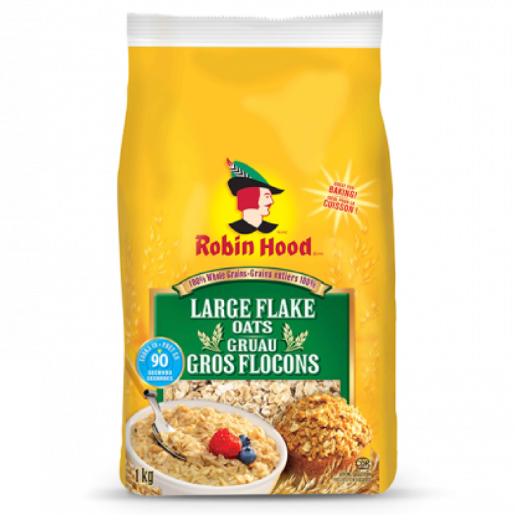 Robin Hood Large Flake Oats 1kg