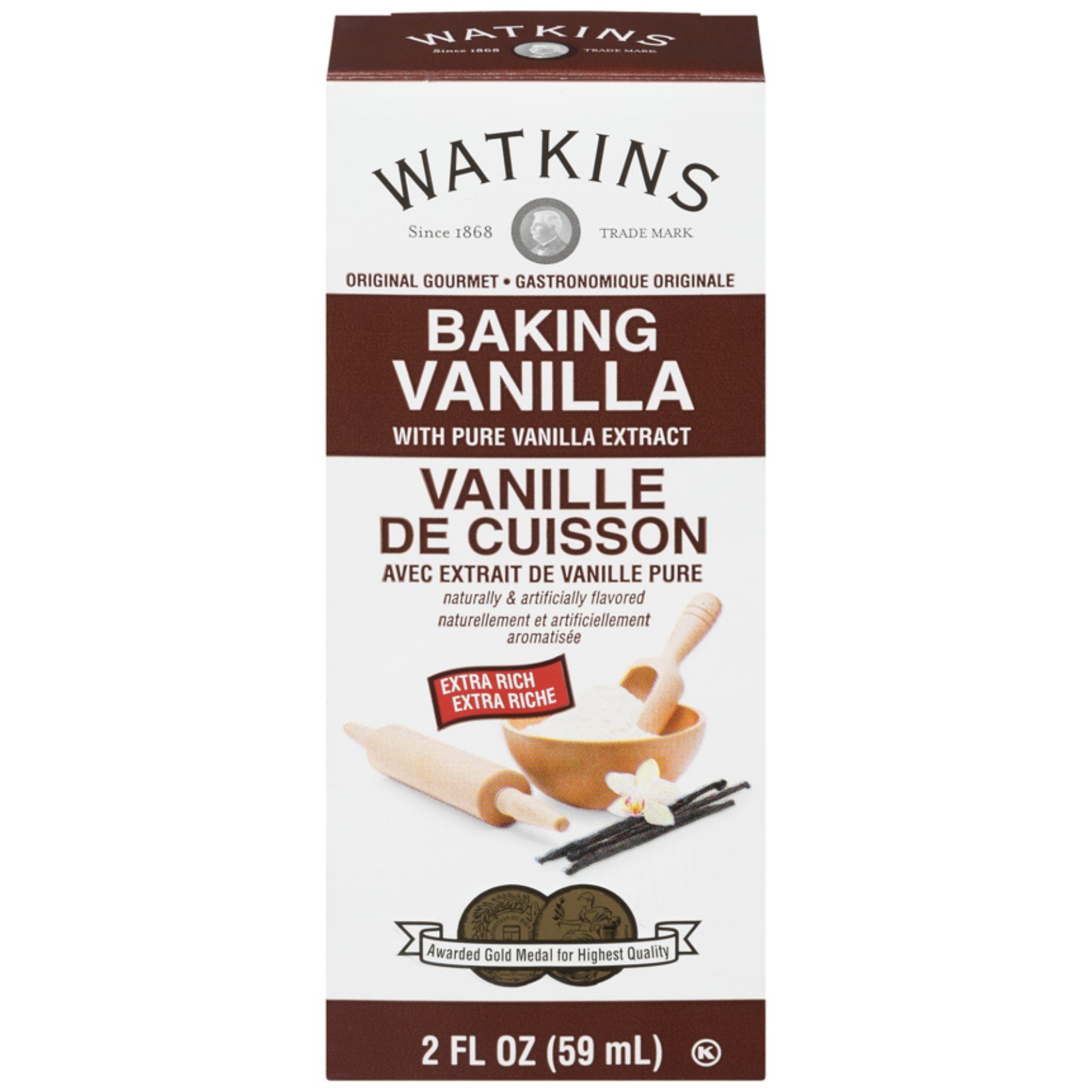Watkins Pure Vanilla Extract 59ml