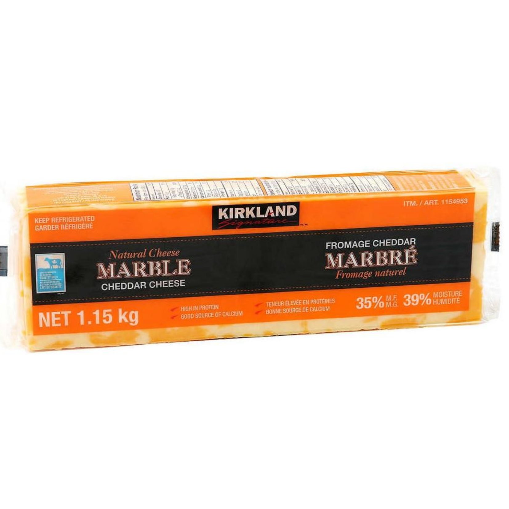 Kirkland Marble Cheddar Cheese 1.15kg