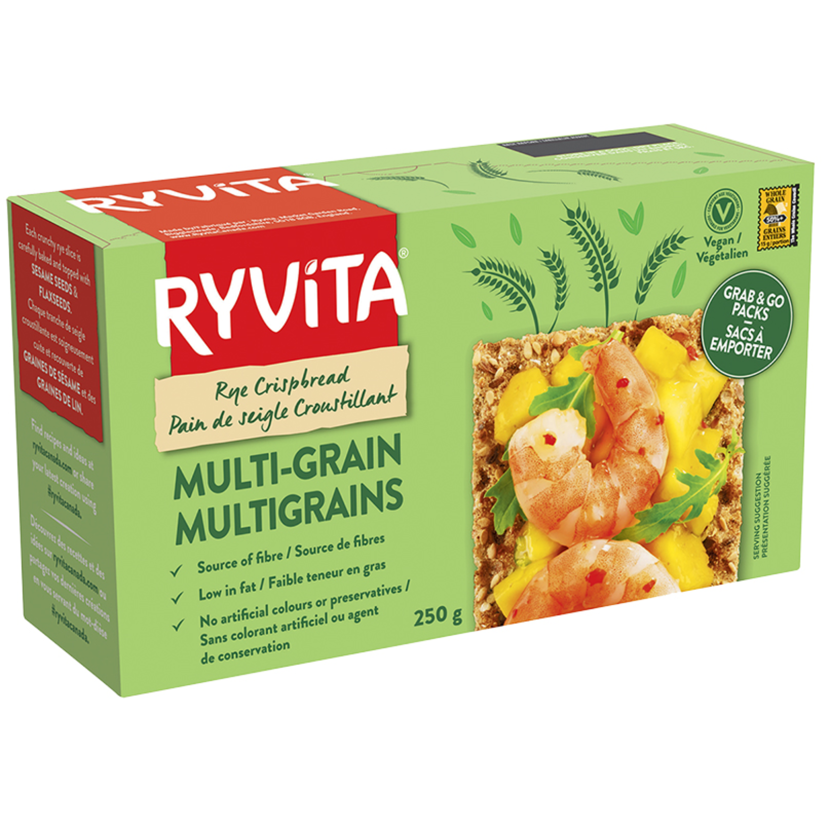 Ryvita Multi-Grain Crispbread 250g