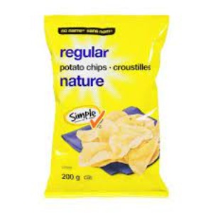 No Name Regular Potato Chips 200g