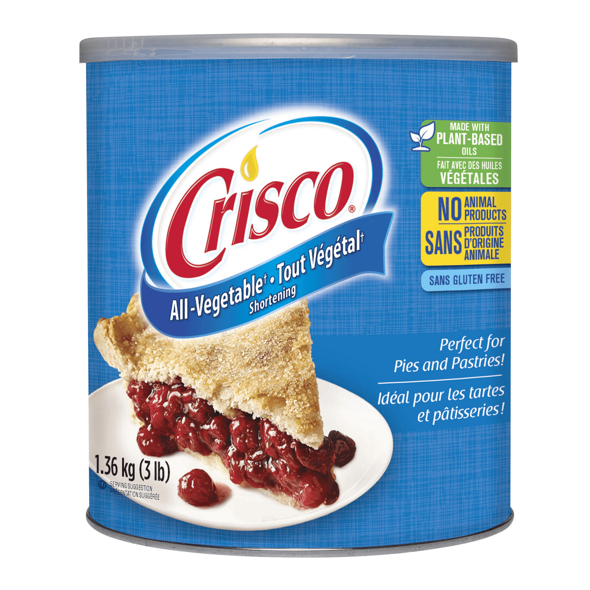 Crisco All-Vegetable Shortening 1.36kg