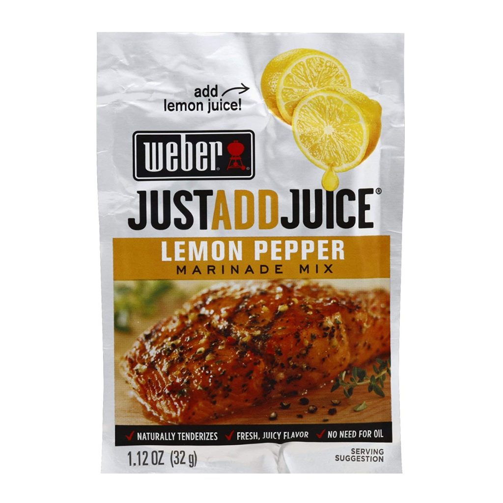 Weber Lemon Pepper BBQ Marinade Mix 32g