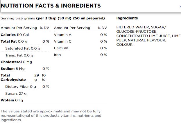 Minute Maid Frozen Limeade 295ml