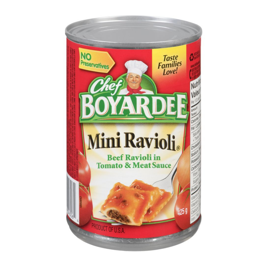 Chef Boyardee Mini Ravioli 425g