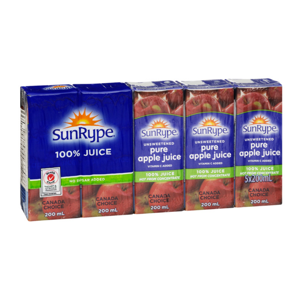 SunRype Apple Juice 200ml x 5