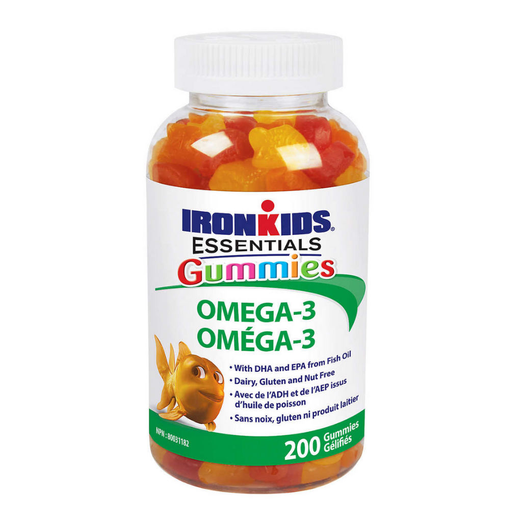 Iron Kids Essentials Omega-3 Gummies 200ct