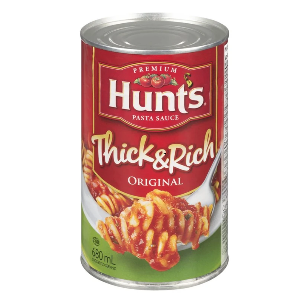 Hunts Thick And Rich Original Pasta Sauce 680ml