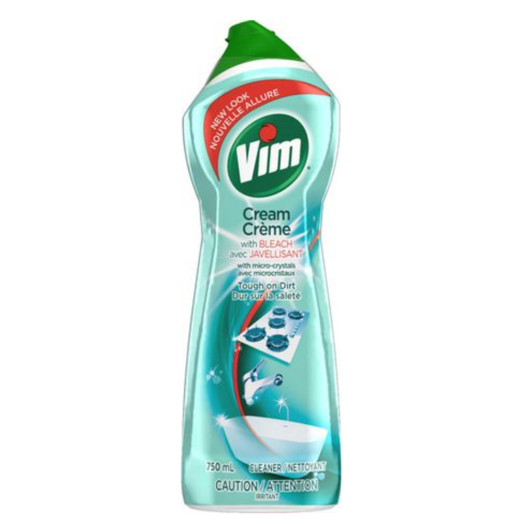 Vim Cream With Bleach 750ml