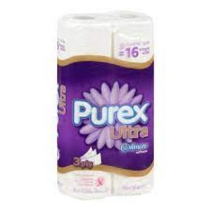 Purex Ultra 3Ply Bathroom Tissue 8ct
