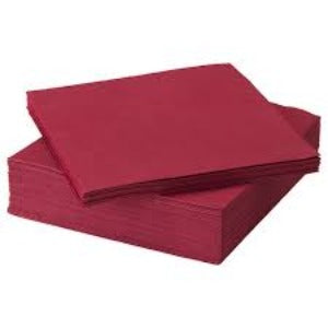 Ikea Red Beverage Napkins 50ct