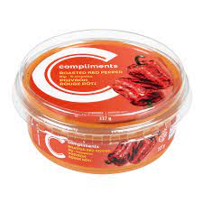 Compliments Roasted Red Pepper Dip 227g