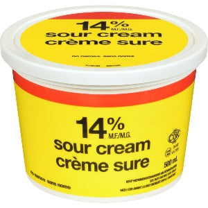 No Name 14% MF Sour Cream 500ml