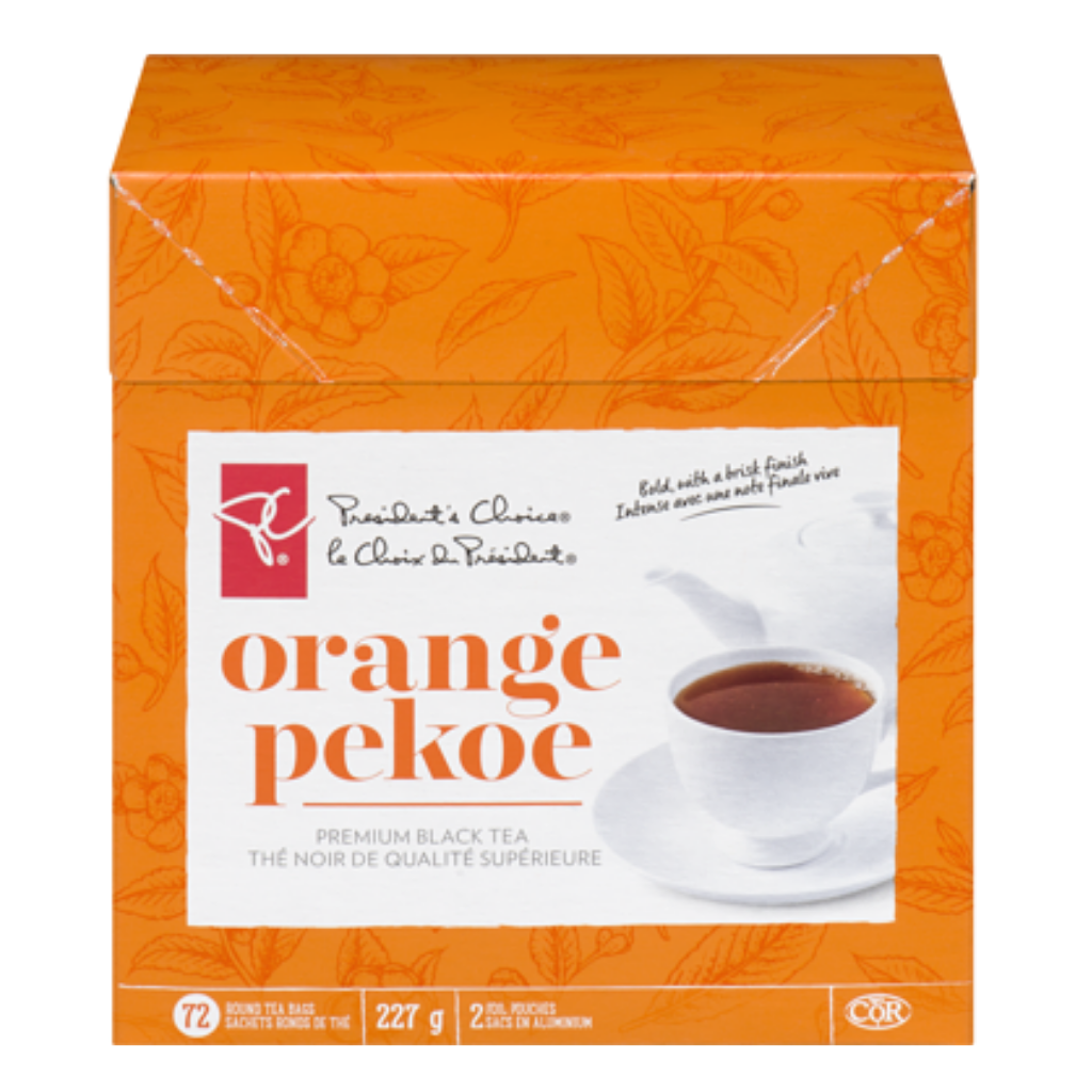 President's Choice Orange Pekoe Tea 72ct