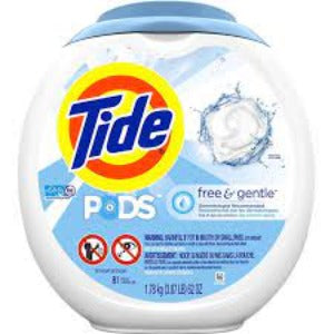 Tide Free & Gentle Pods 81 Capsules
